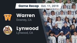 Recap: Warren  vs. Lynwood  2019