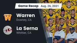 Recap: Warren  vs. La Serna  2021