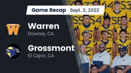 Recap: Warren  vs. Grossmont  2022