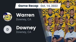 Recap: Warren  vs. Downey  2022
