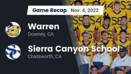 Recap: Warren  vs. Sierra Canyon School 2022