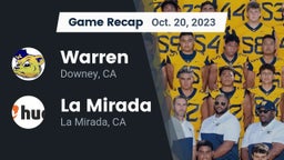 Recap: Warren  vs. La Mirada  2023