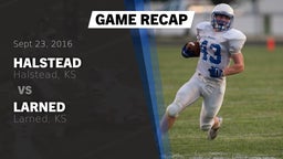 Recap: Halstead  vs. Larned  2016