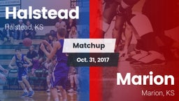 Matchup: Halstead  vs. Marion  2017