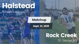 Matchup: Halstead  vs. Rock Creek  2018