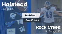 Matchup: Halstead  vs. Rock Creek  2019