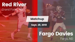 Matchup: Red River High vs. Fargo Davies  2018