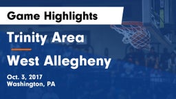 Trinity Area  vs West Allegheny  Game Highlights - Oct. 3, 2017