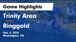 Trinity Area  vs Ringgold  Game Highlights - Feb. 9, 2018