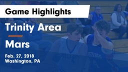 Trinity Area  vs Mars  Game Highlights - Feb. 27, 2018