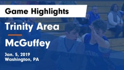 Trinity Area  vs McGuffey  Game Highlights - Jan. 5, 2019
