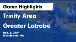 Trinity Area  vs Greater Latrobe  Game Highlights - Dec. 6, 2019