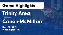 Trinity Area  vs Canon-McMillan  Game Highlights - Dec. 10, 2021