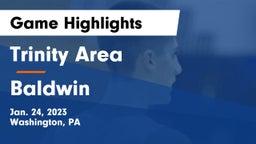 Trinity Area  vs Baldwin  Game Highlights - Jan. 24, 2023