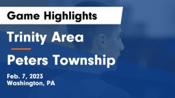 Trinity Area  vs Peters Township  Game Highlights - Feb. 7, 2023