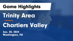 Trinity Area  vs Chartiers Valley  Game Highlights - Jan. 20, 2024