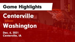 Centerville  vs Washington  Game Highlights - Dec. 6, 2021