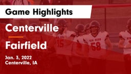 Centerville  vs Fairfield  Game Highlights - Jan. 3, 2022