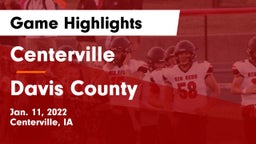 Centerville  vs Davis County  Game Highlights - Jan. 11, 2022