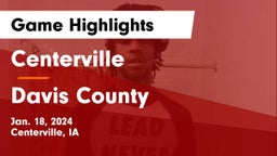 Centerville  vs Davis County  Game Highlights - Jan. 18, 2024