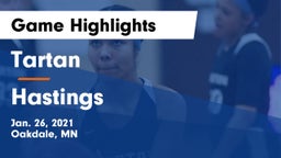 Tartan  vs Hastings  Game Highlights - Jan. 26, 2021