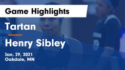 Tartan  vs Henry Sibley  Game Highlights - Jan. 29, 2021
