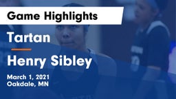 Tartan  vs Henry Sibley  Game Highlights - March 1, 2021