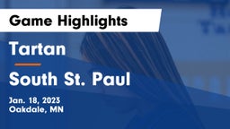 Tartan  vs South St. Paul  Game Highlights - Jan. 18, 2023