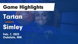 Tartan  vs Simley  Game Highlights - Feb. 7, 2023