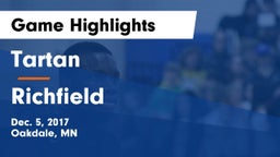 Tartan  vs Richfield  Game Highlights - Dec. 5, 2017