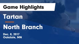 Tartan  vs North Branch  Game Highlights - Dec. 8, 2017