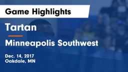Tartan  vs Minneapolis Southwest  Game Highlights - Dec. 14, 2017