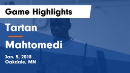 Tartan  vs Mahtomedi  Game Highlights - Jan. 5, 2018