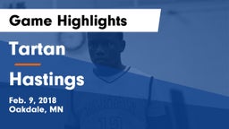 Tartan  vs Hastings  Game Highlights - Feb. 9, 2018