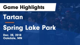 Tartan  vs Spring Lake Park  Game Highlights - Dec. 28, 2018