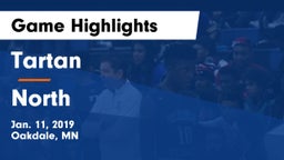 Tartan  vs North  Game Highlights - Jan. 11, 2019