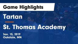 Tartan  vs St. Thomas Academy   Game Highlights - Jan. 15, 2019