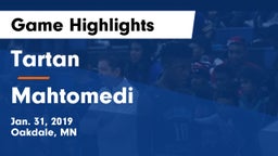 Tartan  vs Mahtomedi  Game Highlights - Jan. 31, 2019