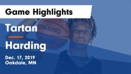 Tartan  vs Harding  Game Highlights - Dec. 17, 2019