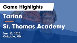 Tartan  vs St. Thomas Academy   Game Highlights - Jan. 10, 2020