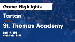 Tartan  vs St. Thomas Academy   Game Highlights - Feb. 9, 2021