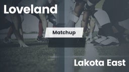Matchup: Loveland  vs. Lakota East  2016