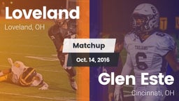 Matchup: Loveland  vs. Glen Este  2016