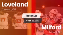 Matchup: Loveland  vs. Milford  2017