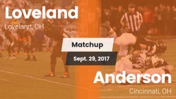 Matchup: Loveland  vs. Anderson  2017