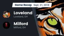 Recap: Loveland  vs. Milford  2018