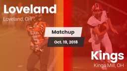 Matchup: Loveland  vs. Kings  2018