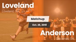 Matchup: Loveland  vs. Anderson  2018