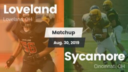 Matchup: Loveland  vs. Sycamore  2019