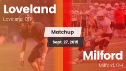 Matchup: Loveland  vs. Milford  2019